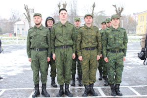 Открытый военно-патриотический конкурс «В армии служить почётно!»
