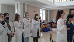 Первый форум серебряных волонтёров Орловской области Мастер-класс «Будь здоров»