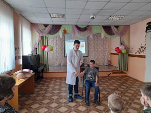Мероприятие в бюджетном учреждении Орловской области «Социально-реабилитационный центр для несовершеннолетних г. Орла»