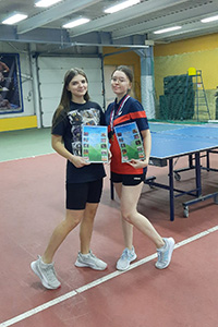 Спартакиада обучающихся профессиональных образовательных организаций по настольному теннису