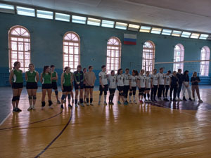 Финальные соревнования по волейболу среди девушек