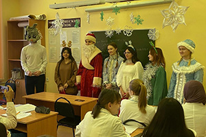 Орловский базовый медицинский колледж встречает Новый год!