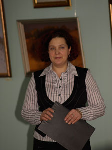 Марина Васильевна Ермакова, заведующая научно-просветительским отделом краеведческого музея