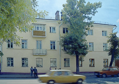 Здание фельдшерско-акушерской школы в 70-е годы XX века